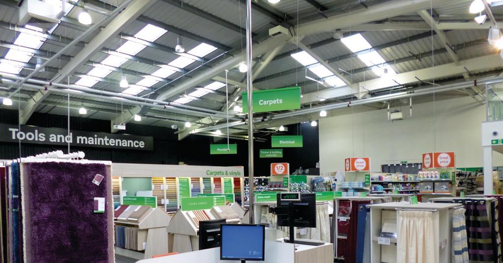 Store gallery Project DIY for Homebase Gallery Retail Week