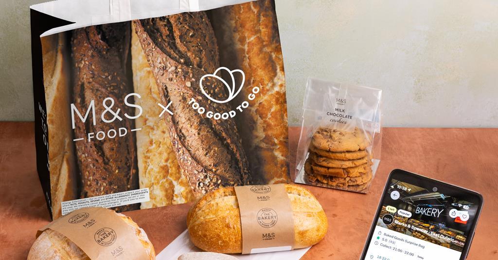 M&S launches on Too Good To Go with bakery products