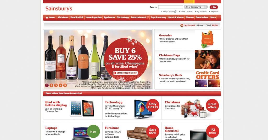 Sainsbury's grocery website hit by technical problems News Retail Week