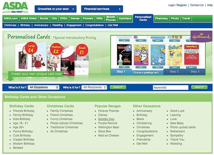 Asda Ploughs Into Online Greetings Card Market News Retail Week