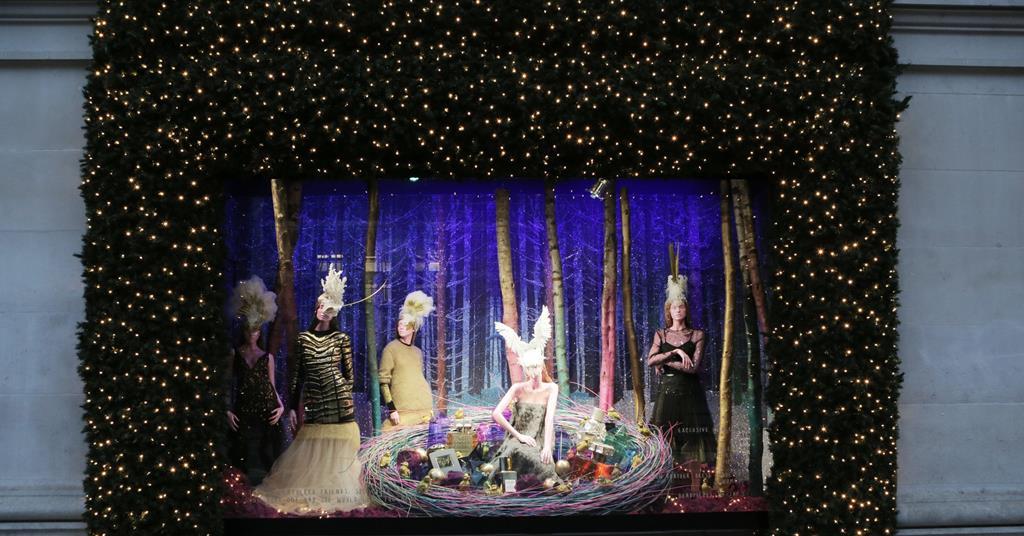 Louis Vuitton The Goose Game Festive Holiday Window Displays