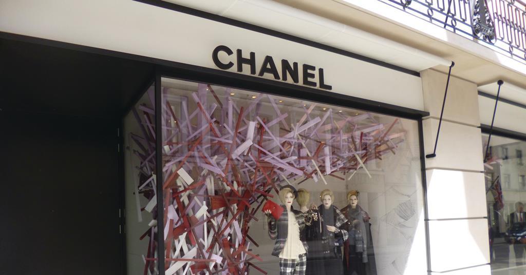 Chanel Store on New Bond Street, London, UK, Car Parked in Front
