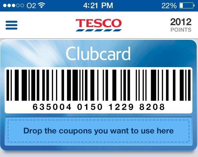 Clubcard Number