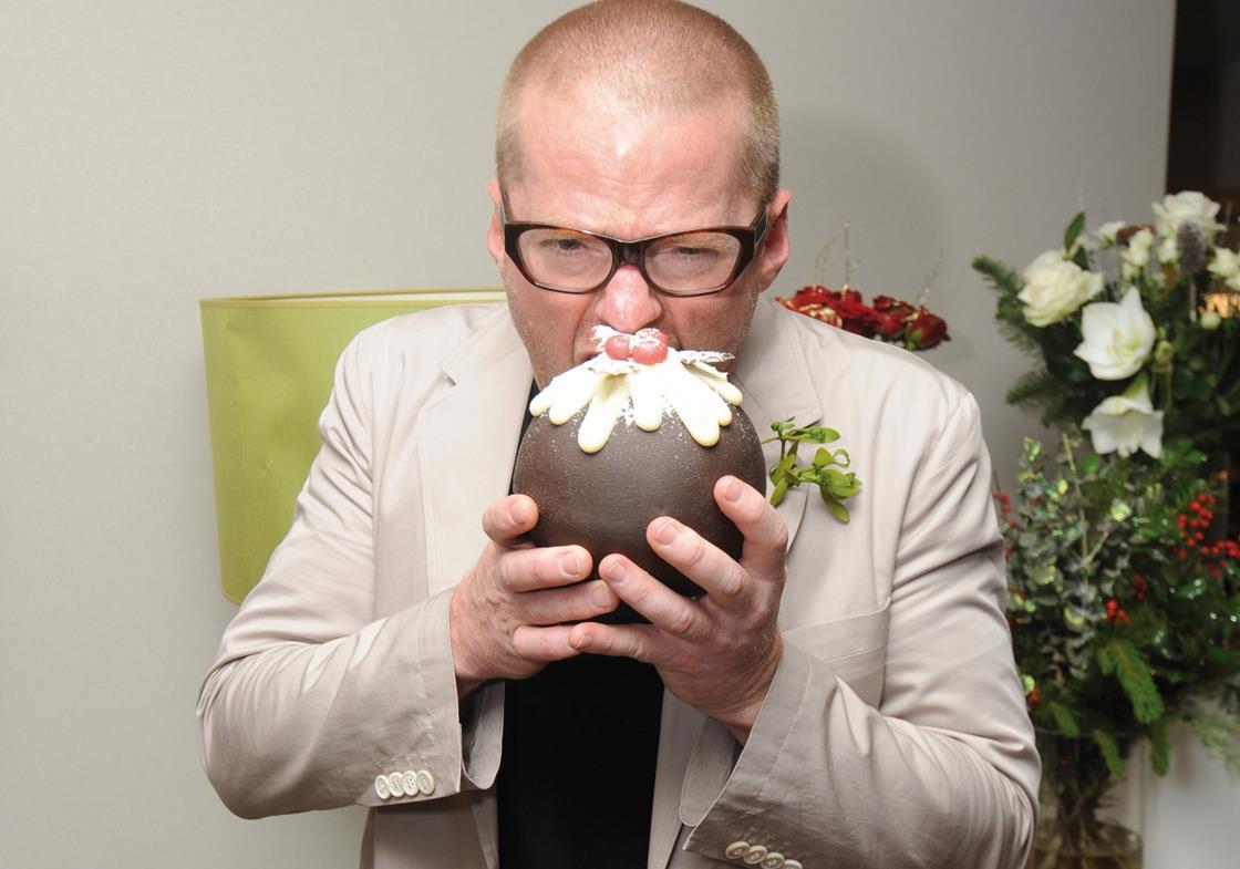 Heston Blumenthal unveils festive treats at Waitrose News Retail Week