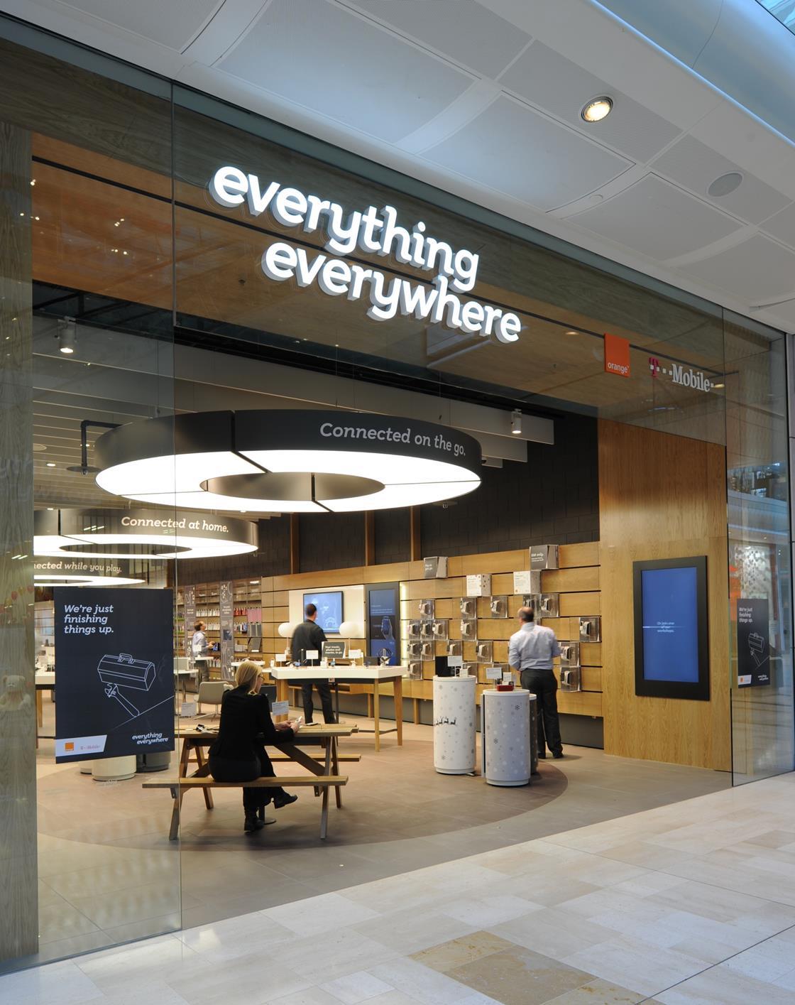 In pictures: Everything Everywhere new store model, Westfield, London ...