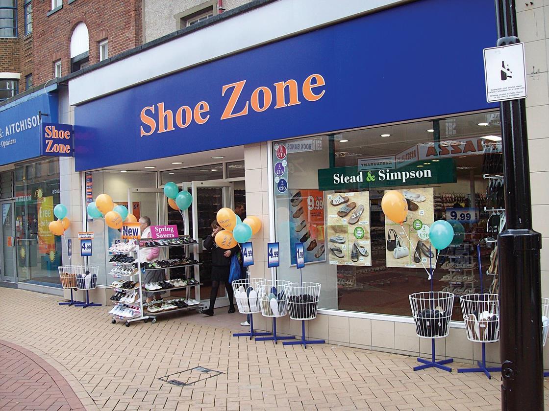 shoe zone on line