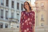 Female model wearing N Brown clothes outdoors