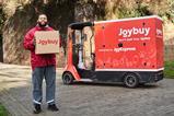 Joybuy courier carrying parcel