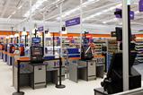 Self-checkout in the new-look B&M branch