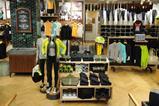 The Lululemon store stocks a wide array of work-out gear