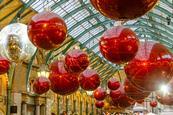 Christmas decorations Covent Garden