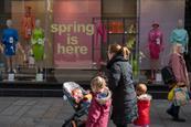 Shoppers in Newcastle