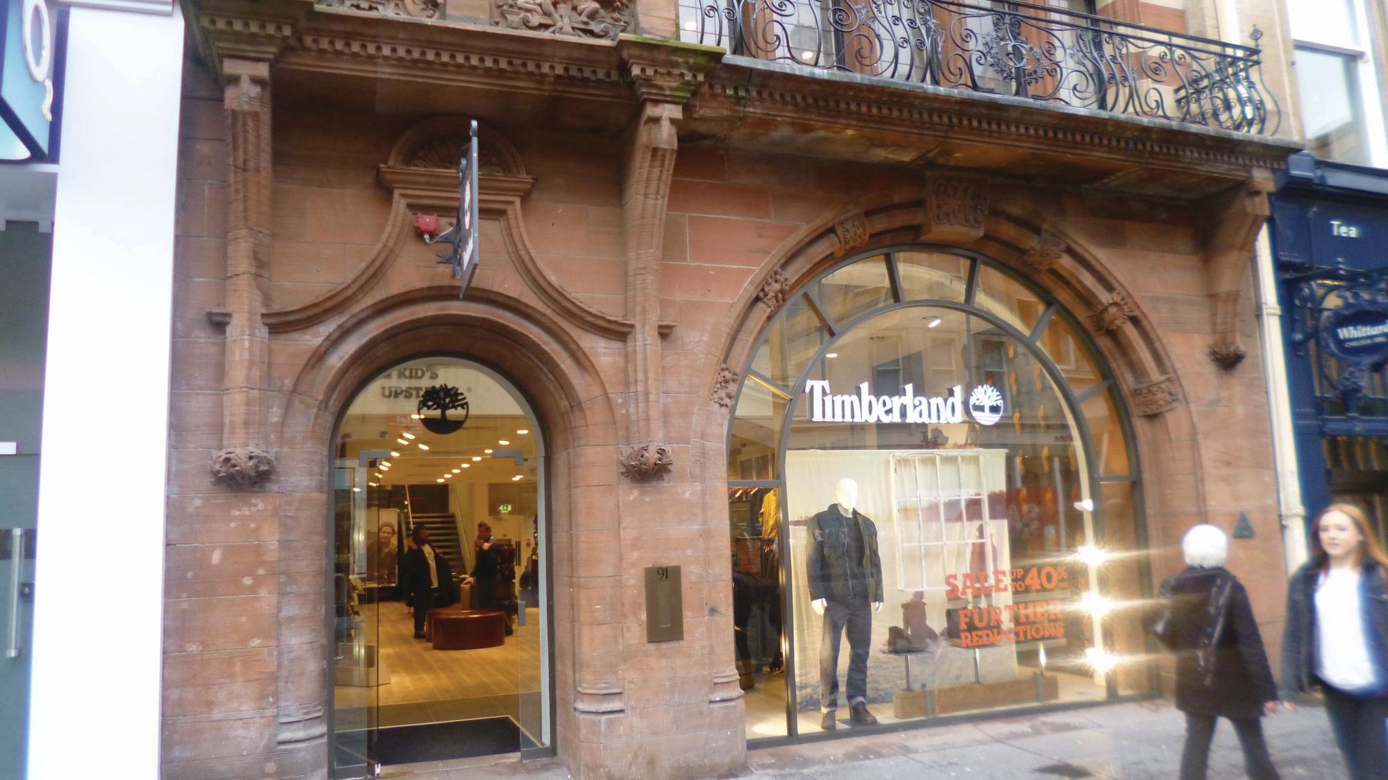 timberland shop glasgow