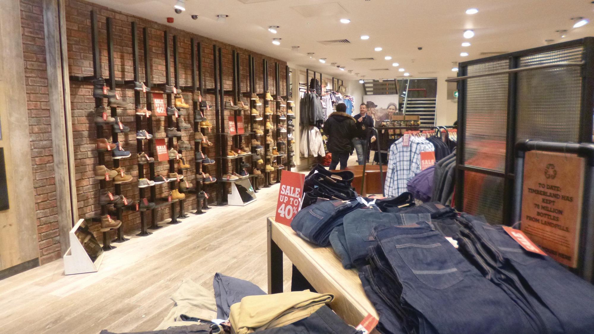 timberland store glasgow