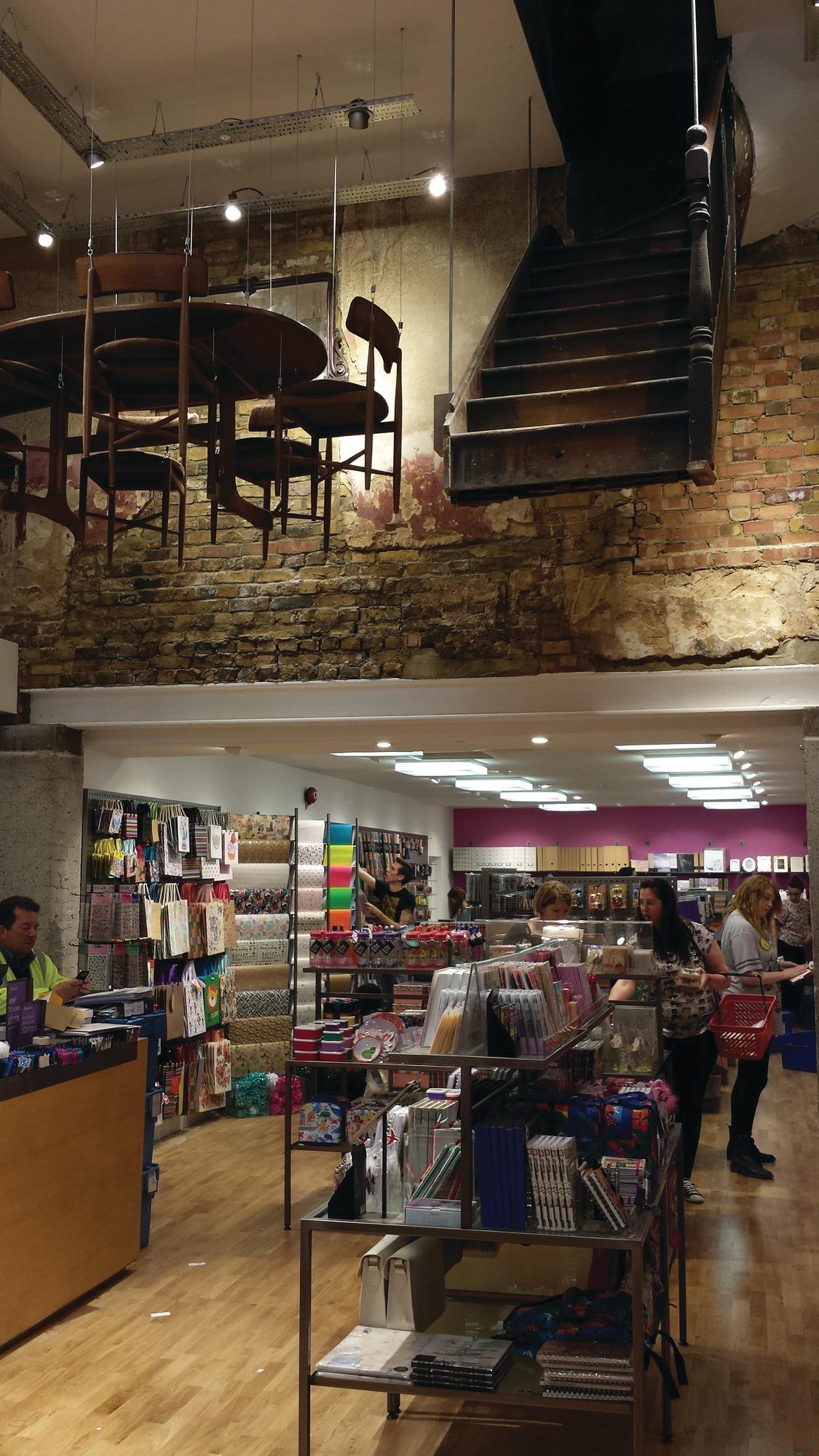 Store gallery Paperchase Bromley raises the roof with its instore