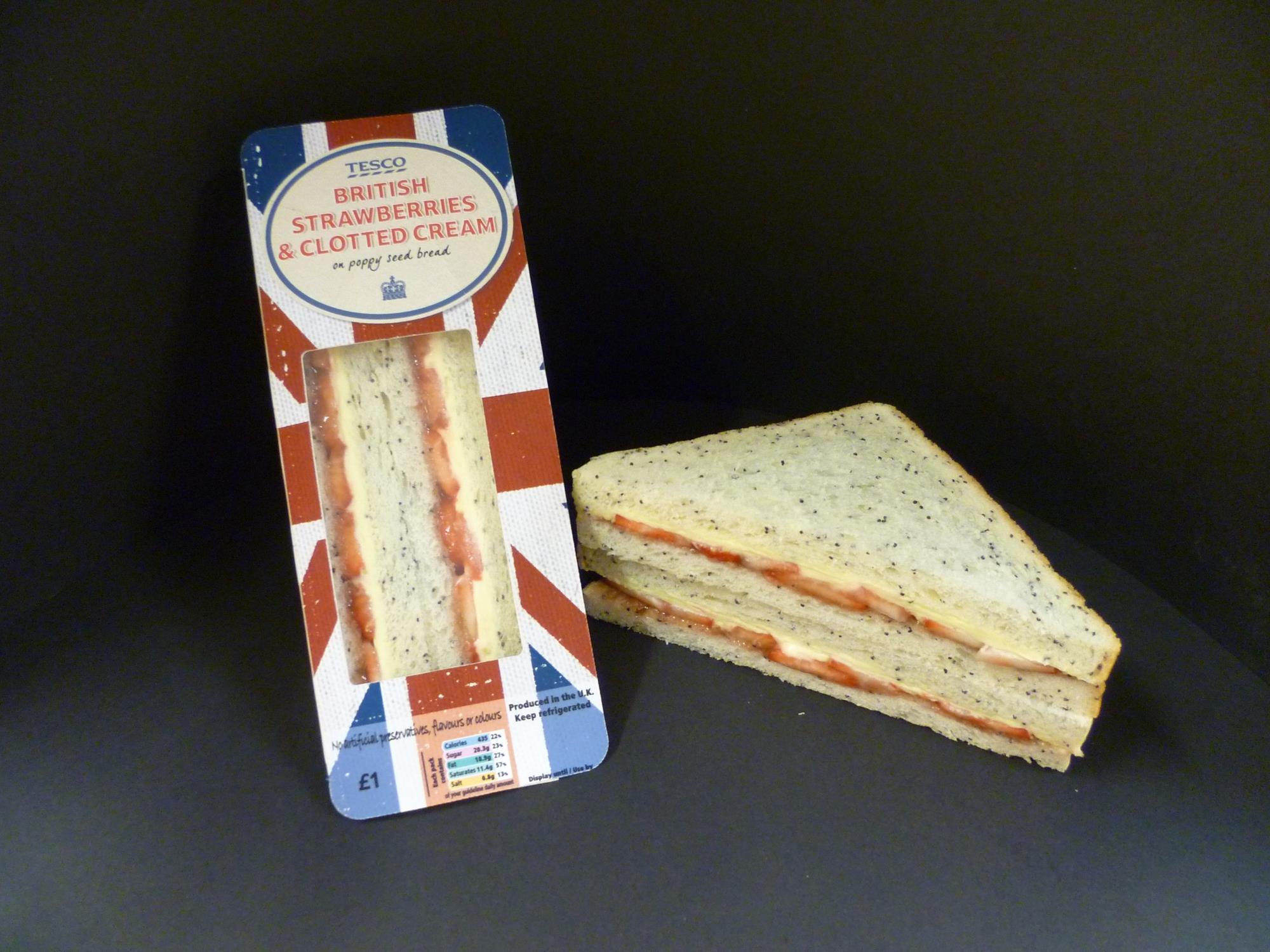 Tesco Launches Wimbledon Strawberries And Cream Sarnie News