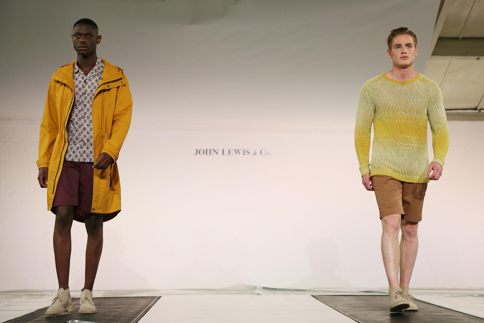 In pictures John Lewis debuts menswear at London Collections Men