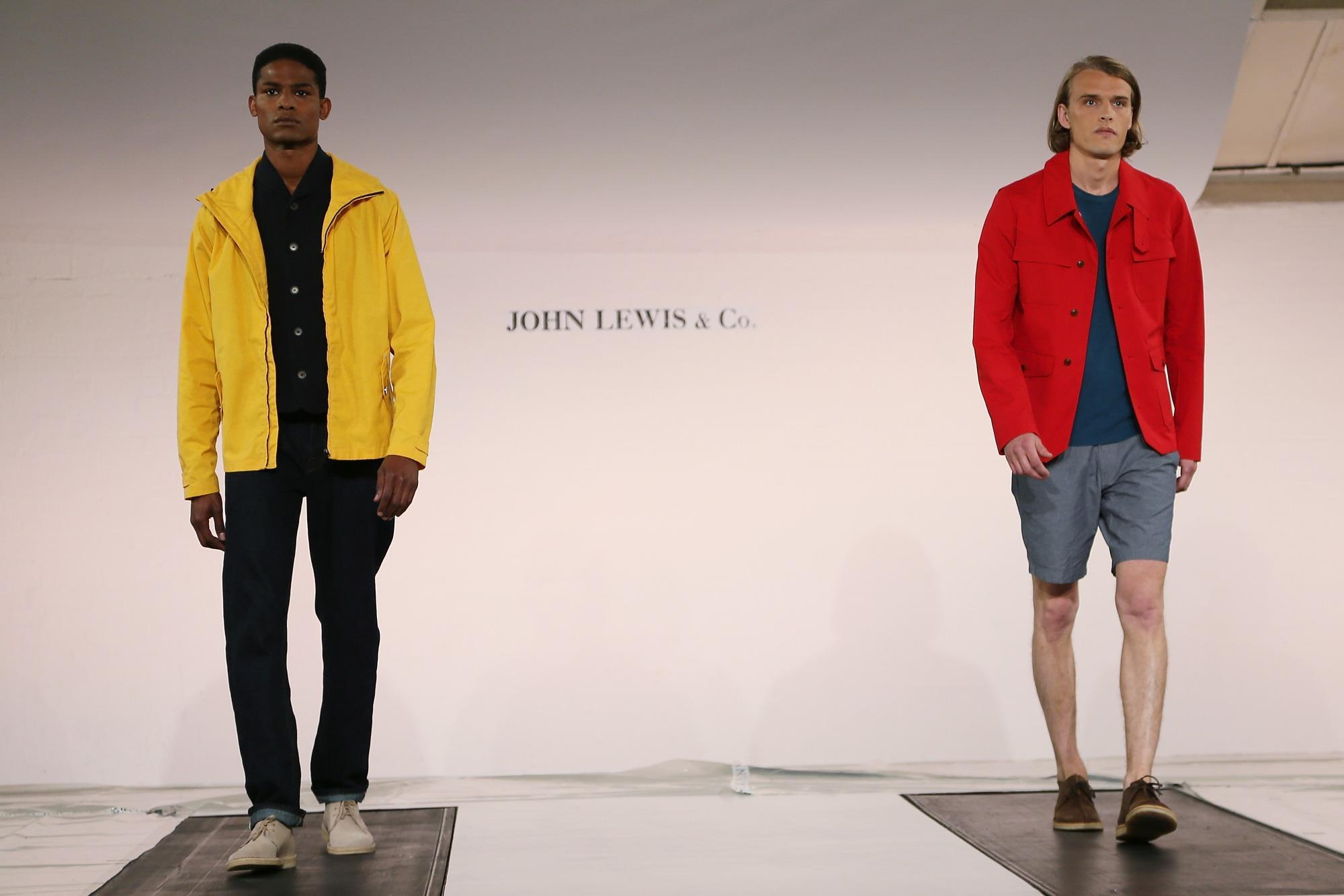 In pictures John Lewis debuts menswear at London Collections Men
