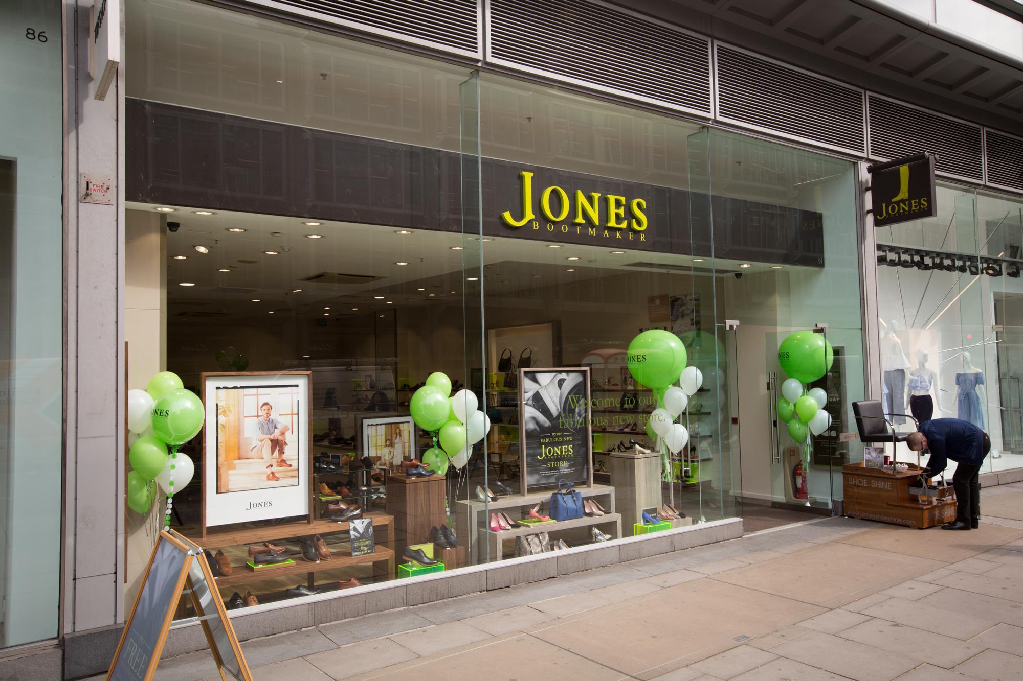jones bootmaker stores