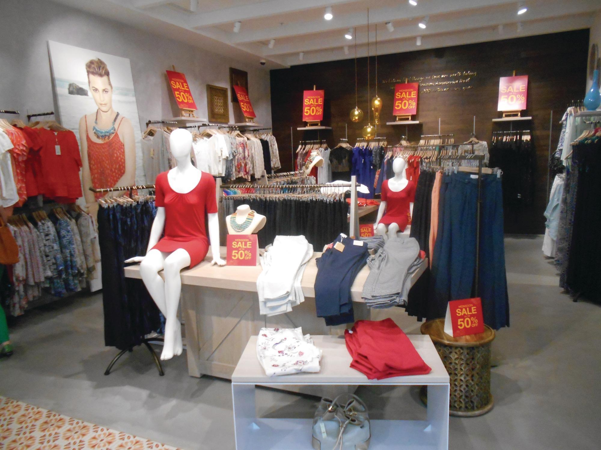 Store gallery Monsoon Accessorize share stores to reposition brand