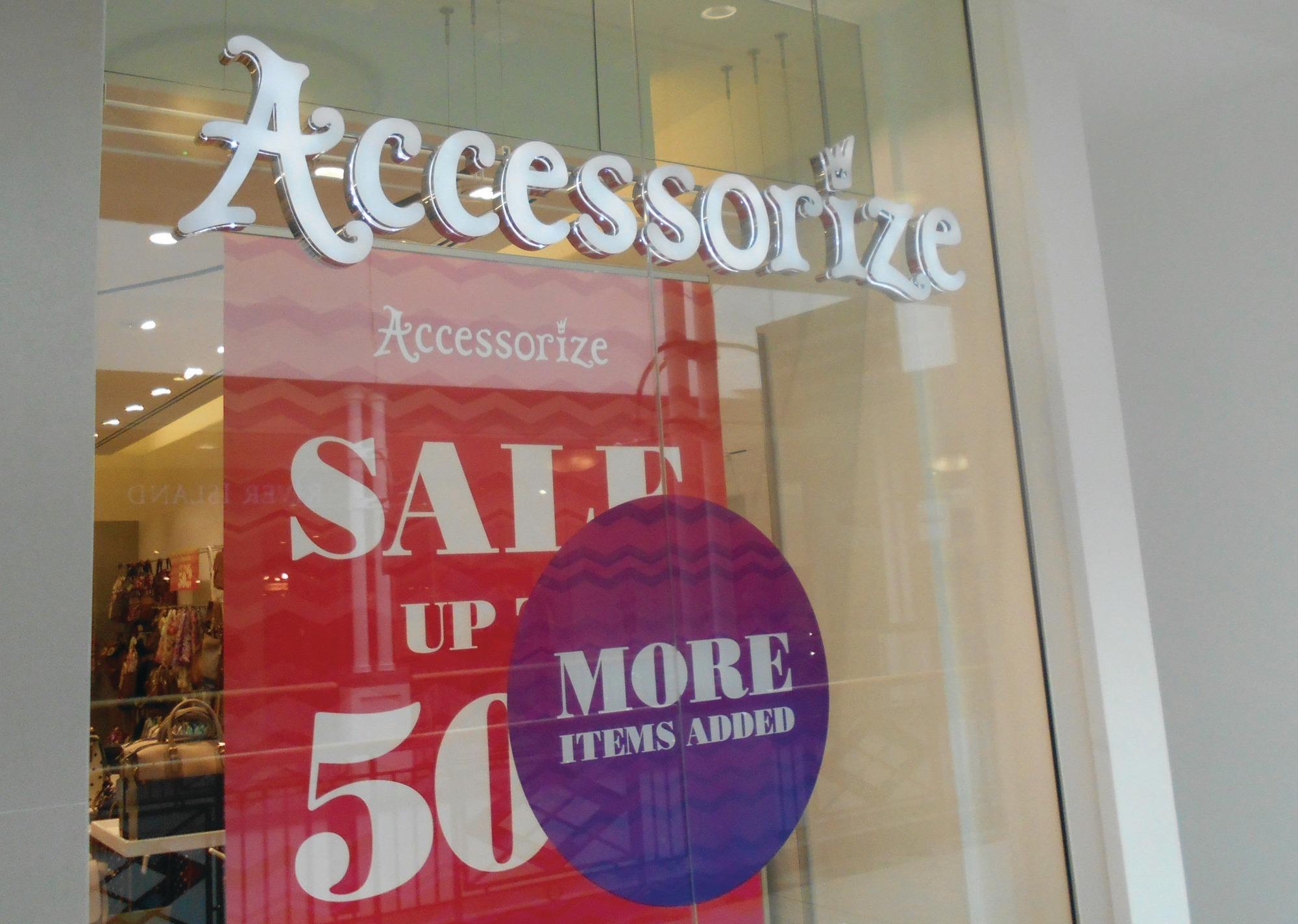 Store gallery Monsoon Accessorize share stores to reposition brand
