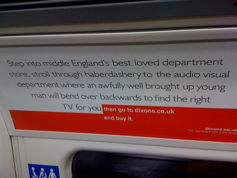 Dixons.co.uk ad campaign pokes fun at John Lewis and Selfridges News