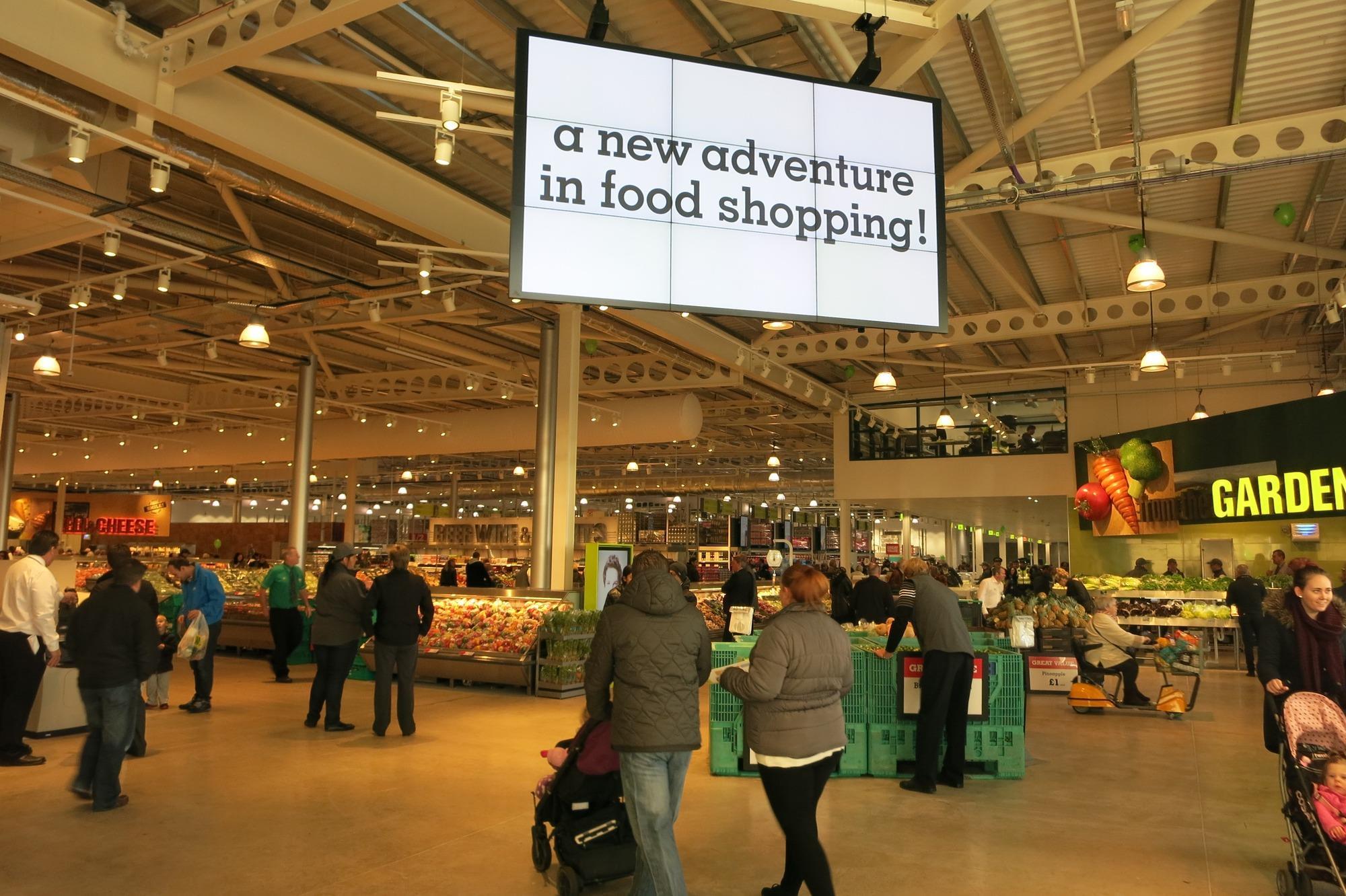 In pictures Morrisons unveils its innovative 'lab' store in Preston