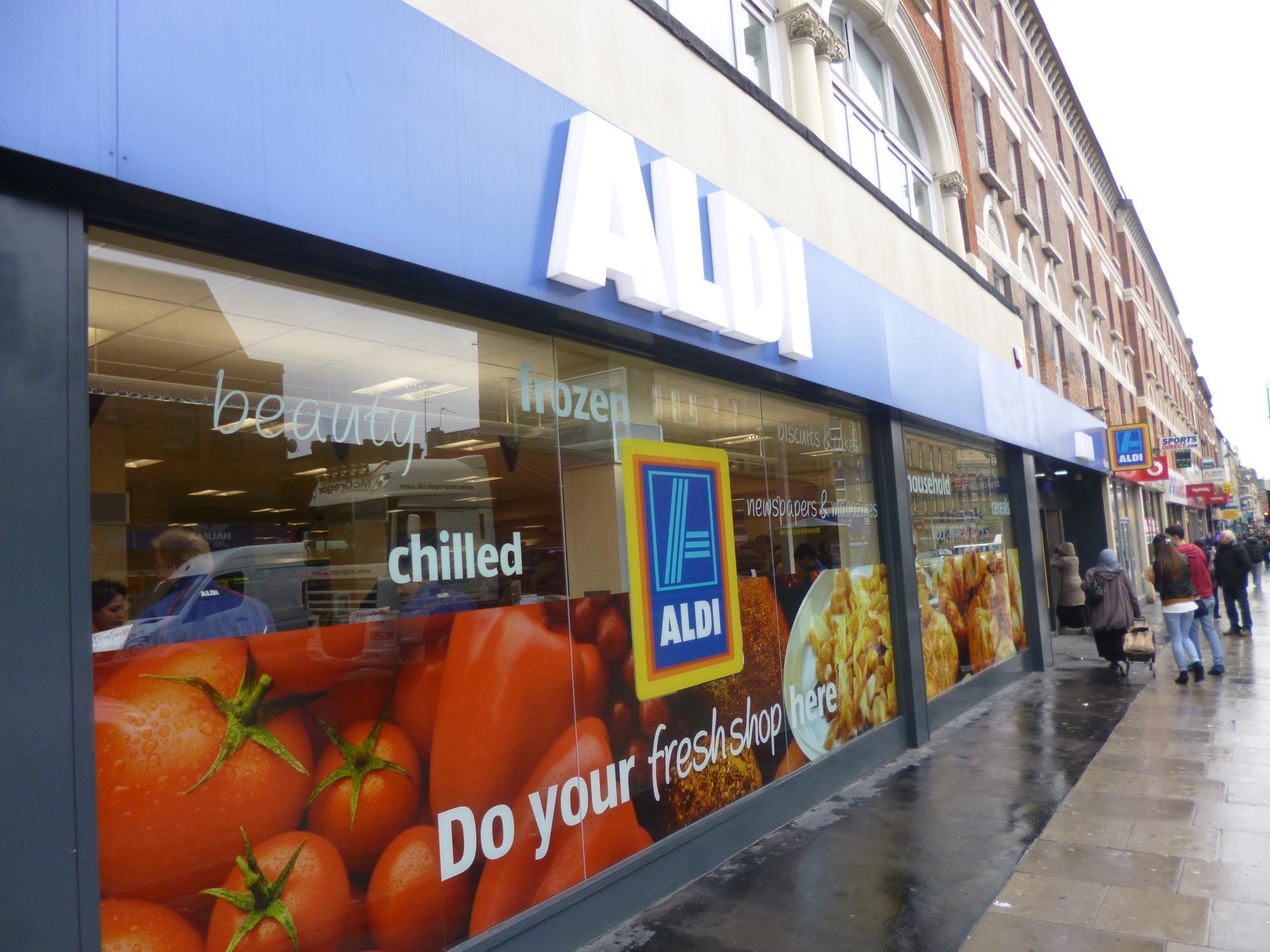 In pictures Aldi convenience store, Kilburn High Street Photo