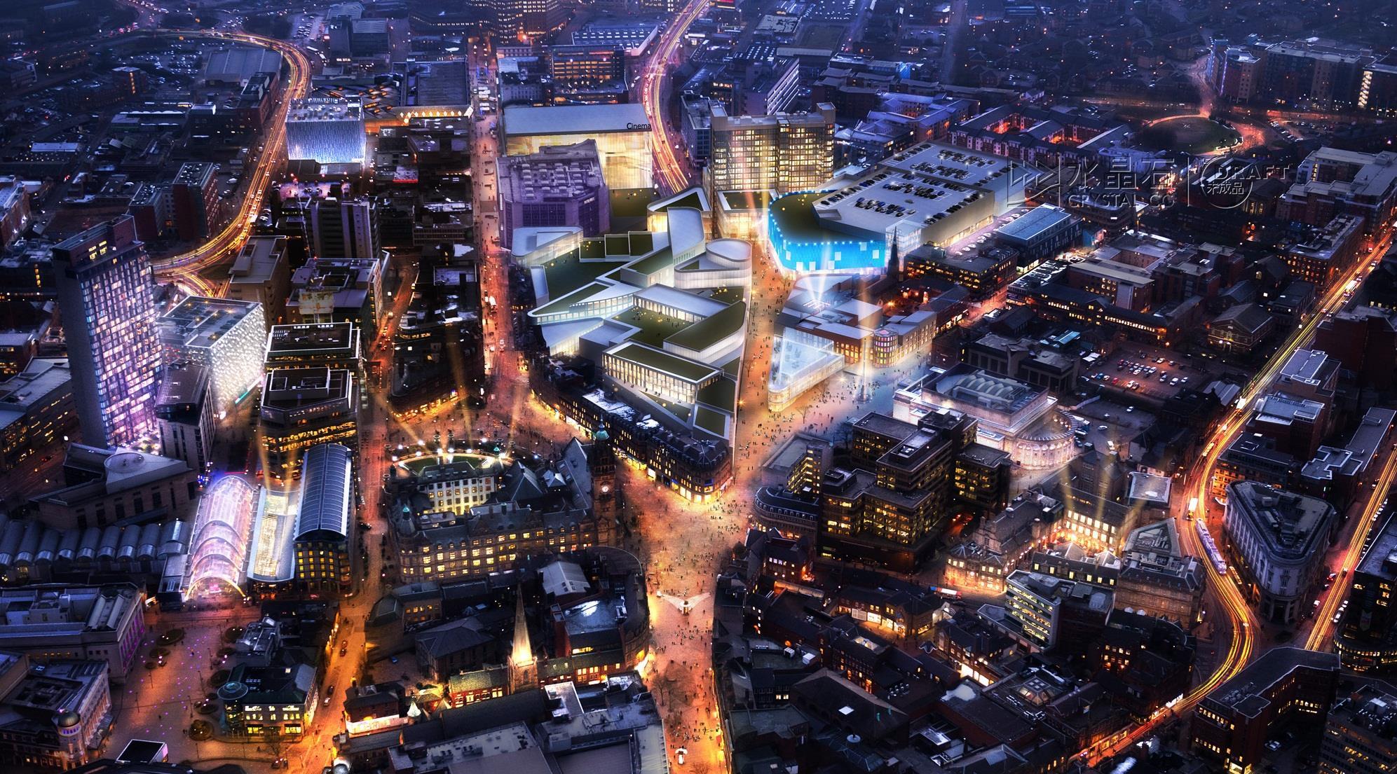 Sheffield City Centre Prepares For 480m Regeneration Scheme