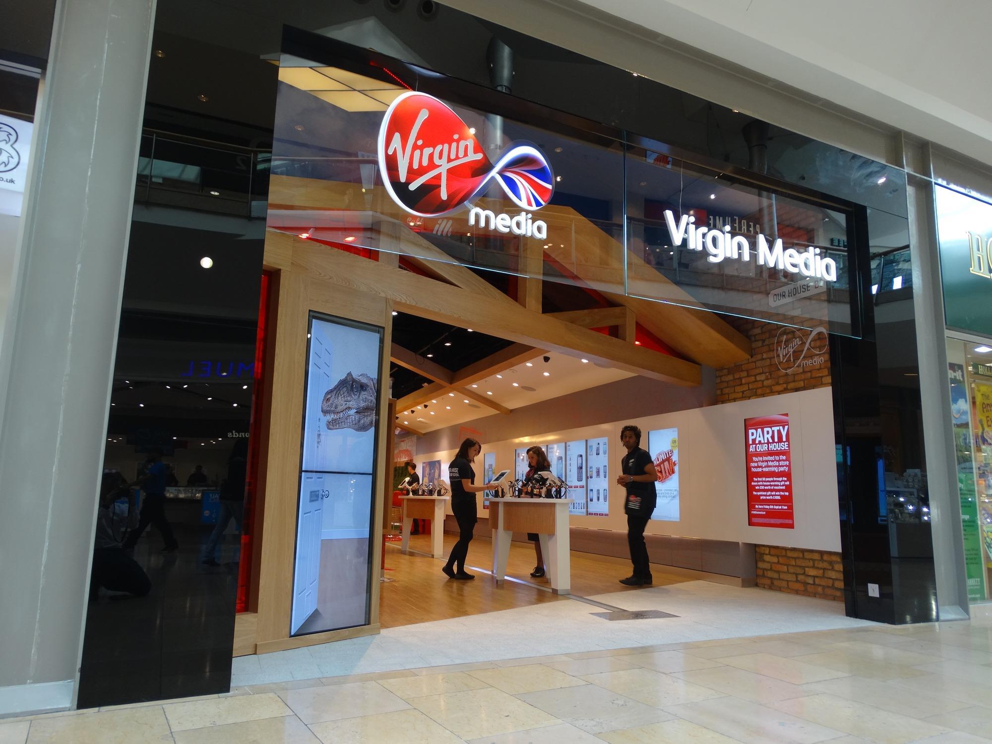 In pictures Virgin Media reveals digital innovations at Bullring store