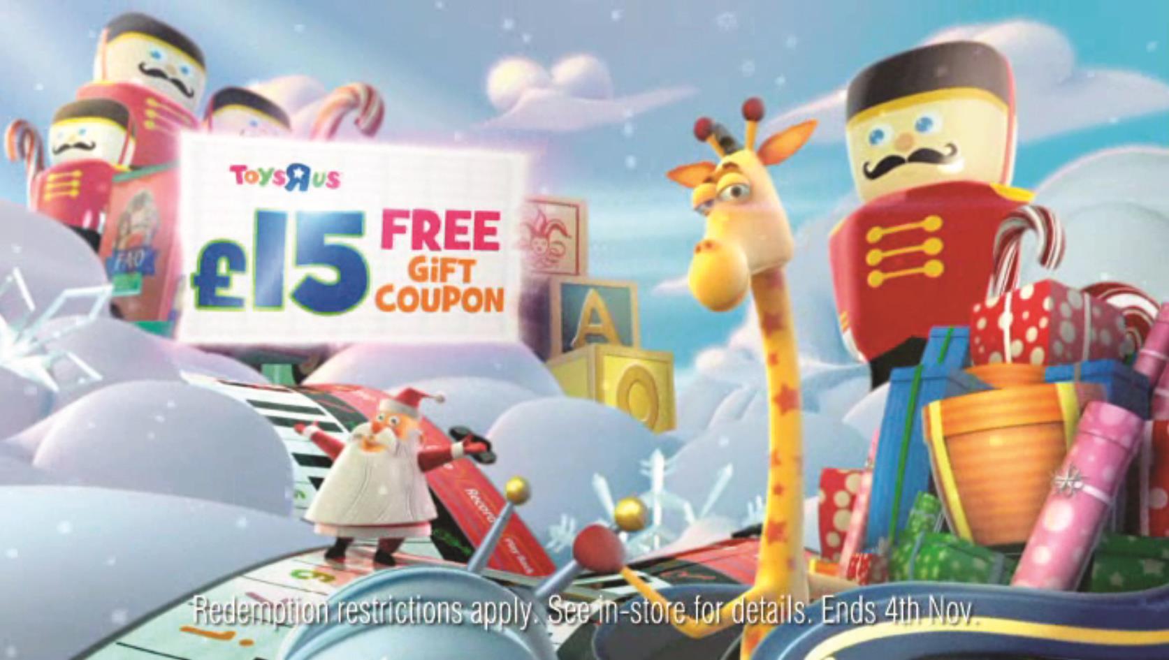 Toys R Us offers Facebook fans chance to star in Christmas TV advert