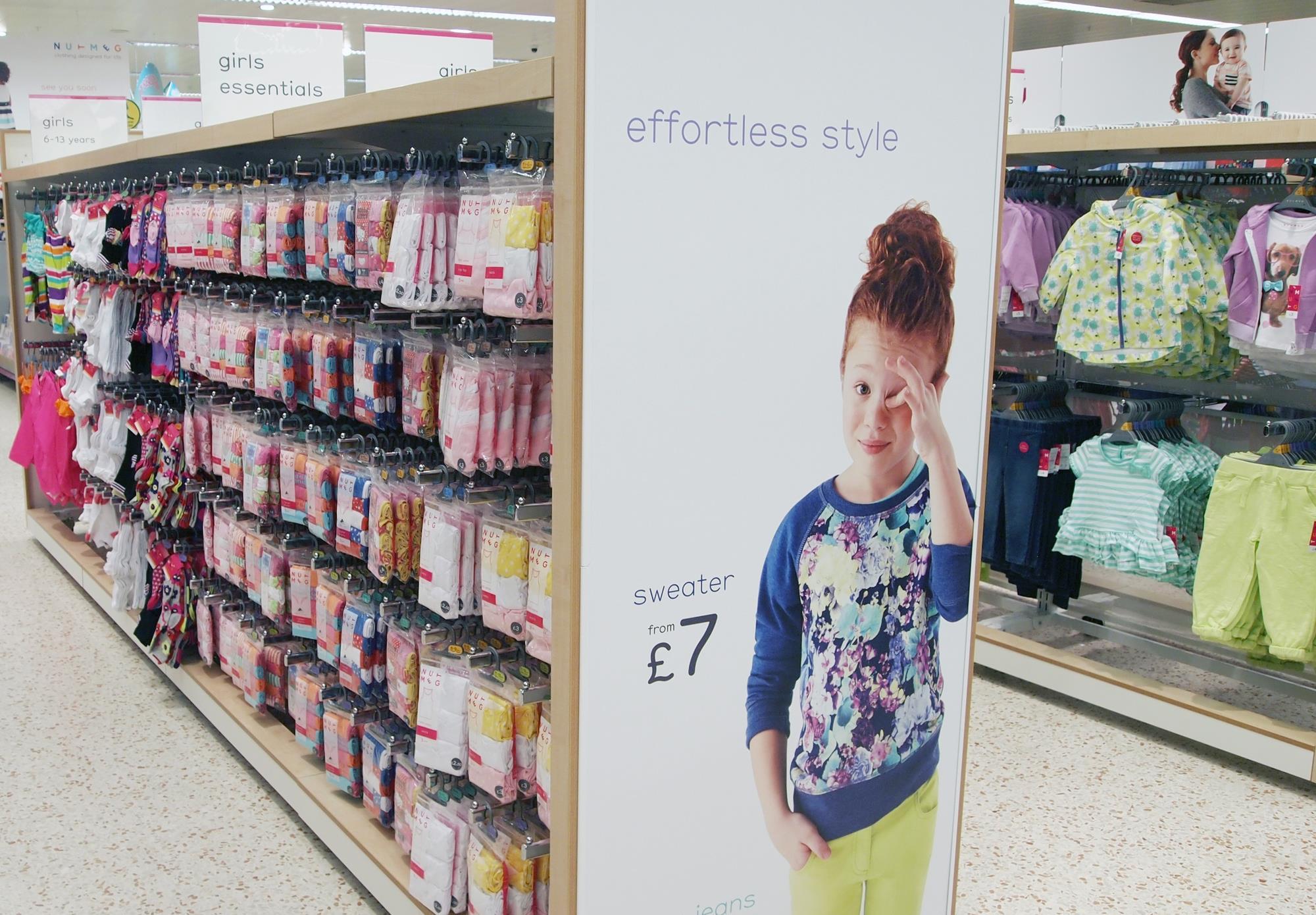 In pictures Morrisons’ Nutmeg clothing range arrives in stores Photo