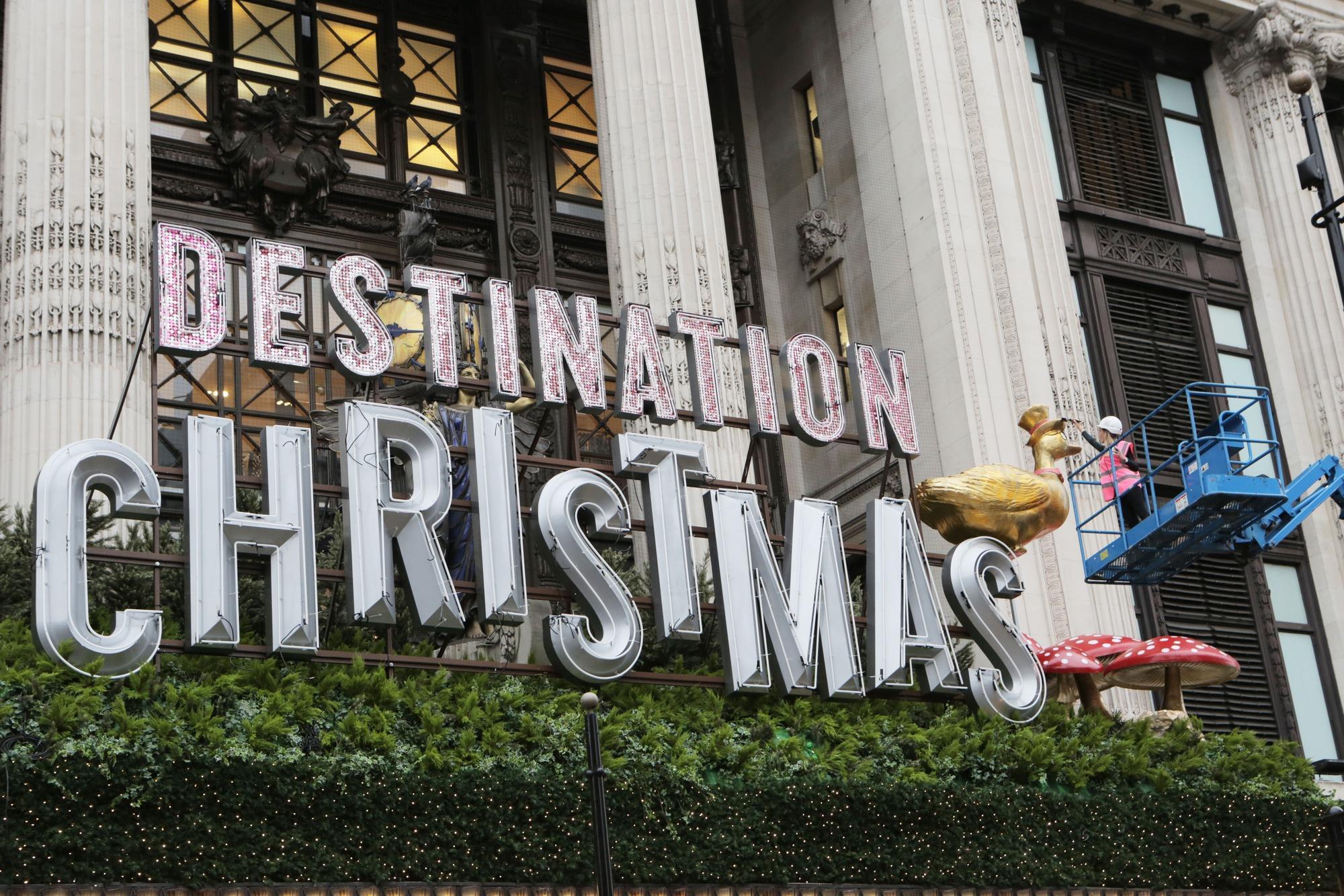 In pictures Selfridges unveils fairytalethemed Christmas at Oxford