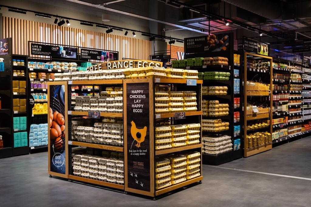 Store gallery Marks & Spencer unveils freshlook food hall Photo gallery Retail Week
