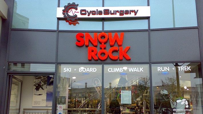 cycle surgery snow and rock