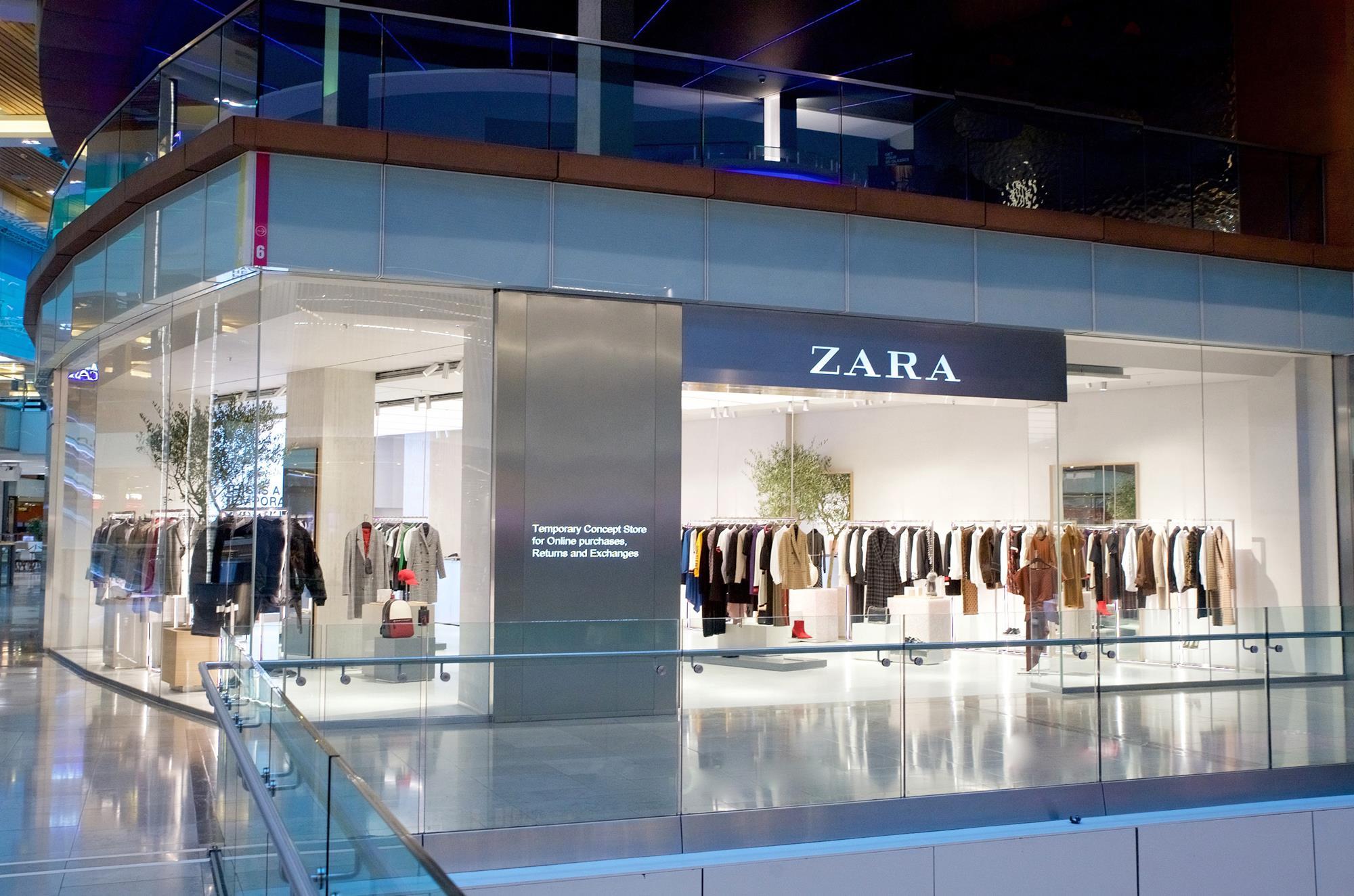 In pictures Zara unveils first clickandcollect store Photo gallery