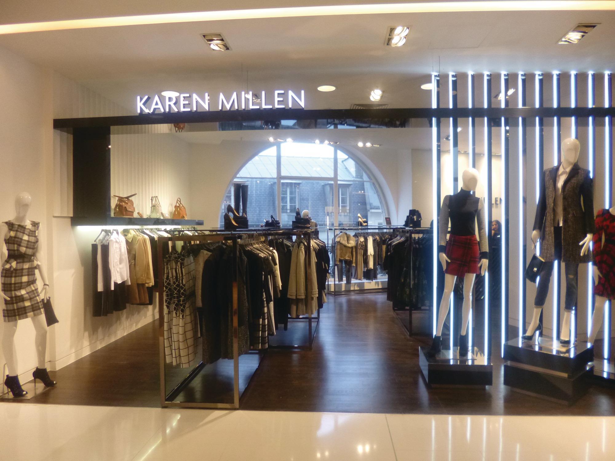 Store gallery Karen Millen’s sophisticated look at Galeries Lafayette