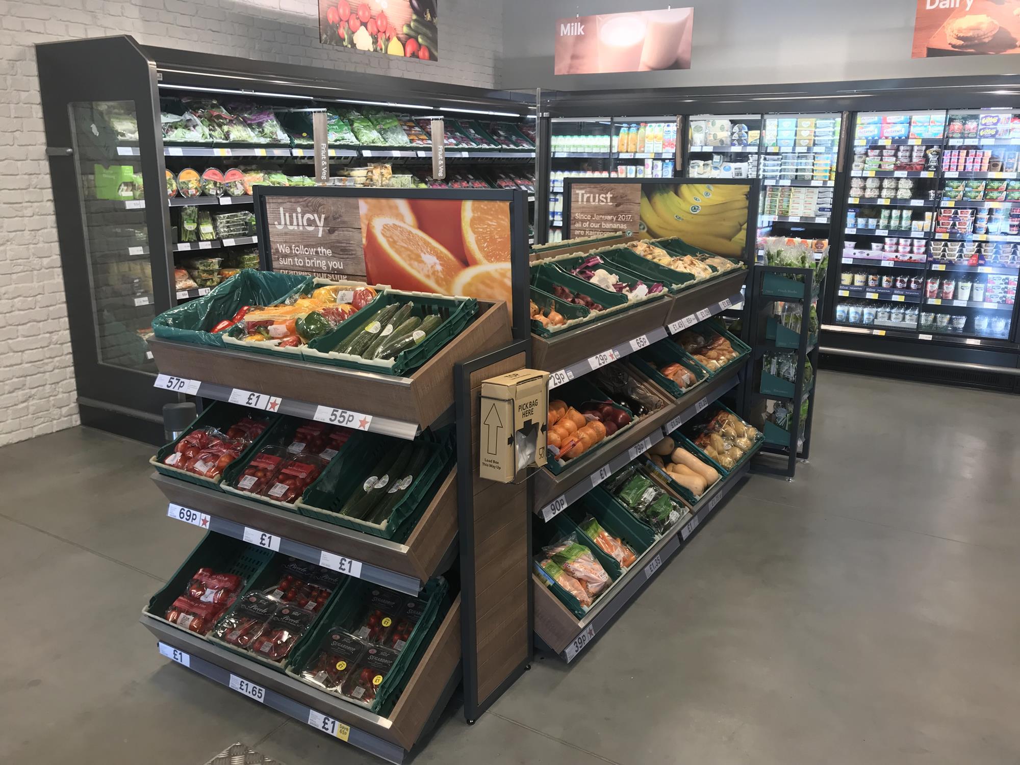 Store gallery Inside Tesco's first cashless shop Photo gallery