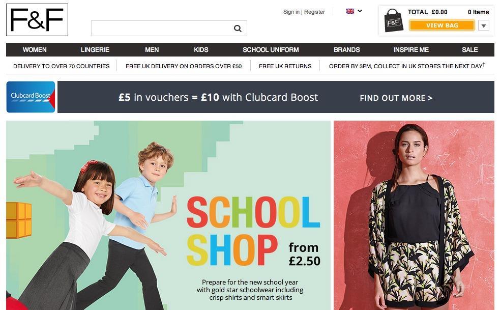 site review Tesco F&F Vs Sainsbury’s Tu Analysis Retail Week