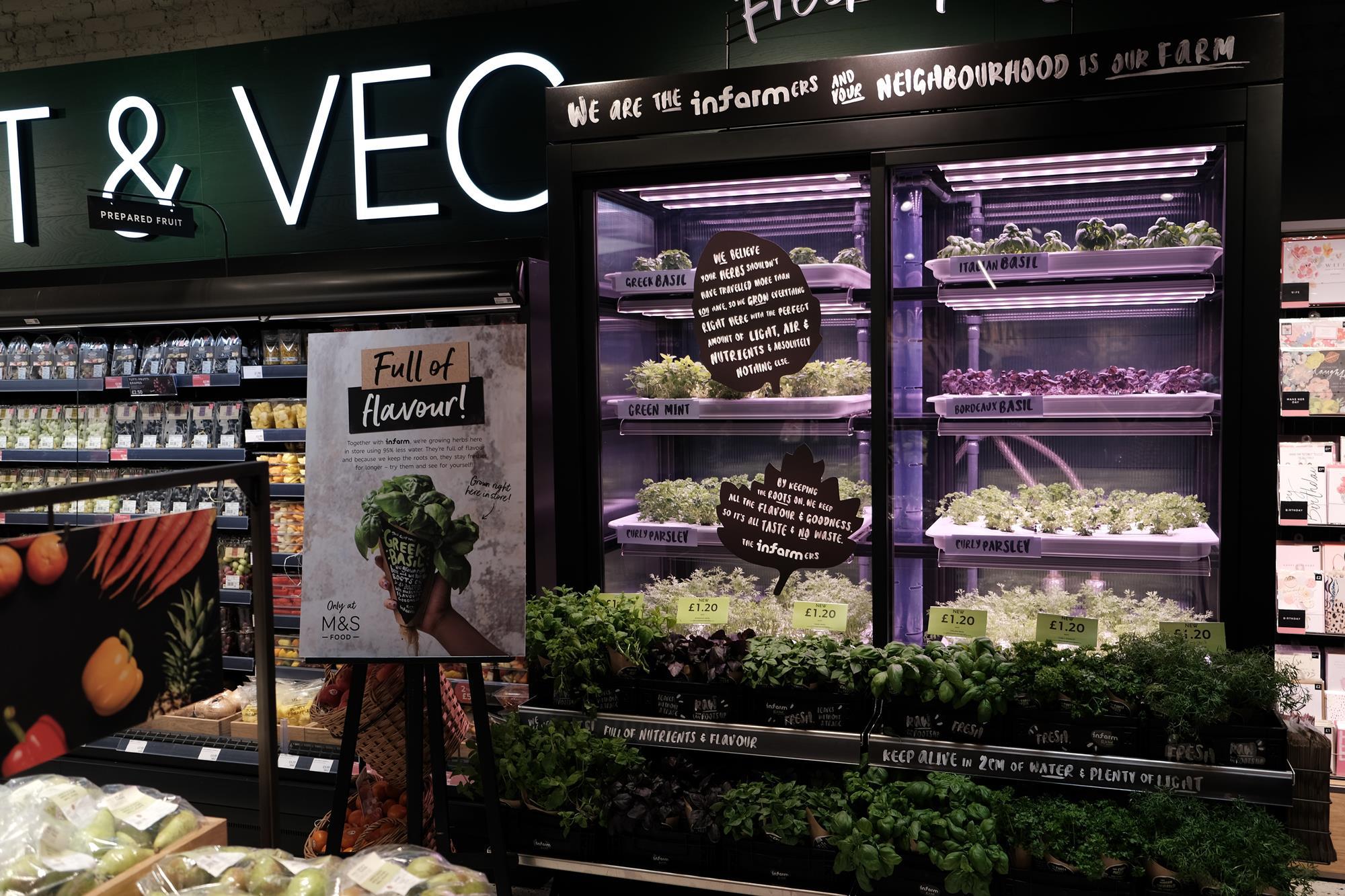 M&S opens second newformat food store featuring urban farming News