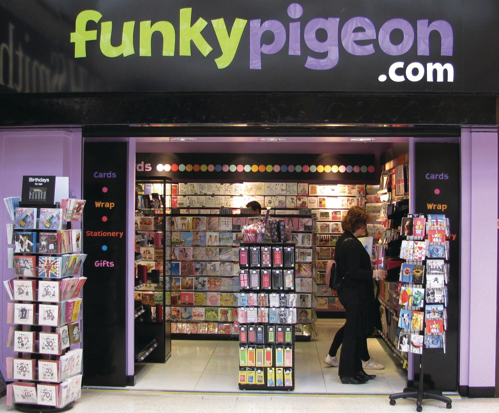 Funky Pigeon trial stores open | News | Retail Week