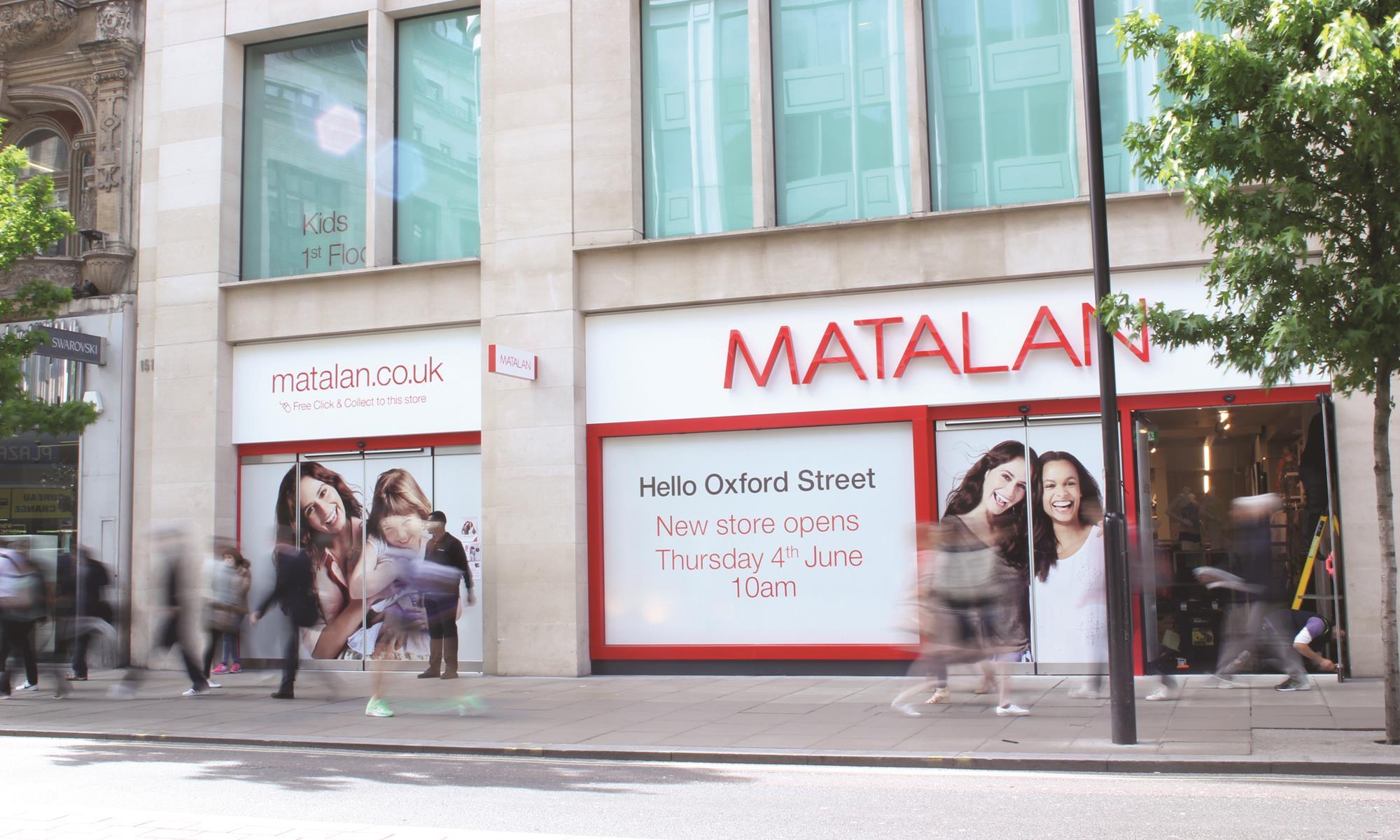matalan maternity in store