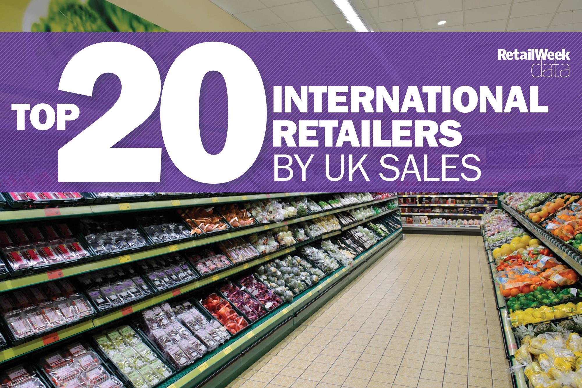 Data Top 20 international retailers by UK sales Data Retail Week