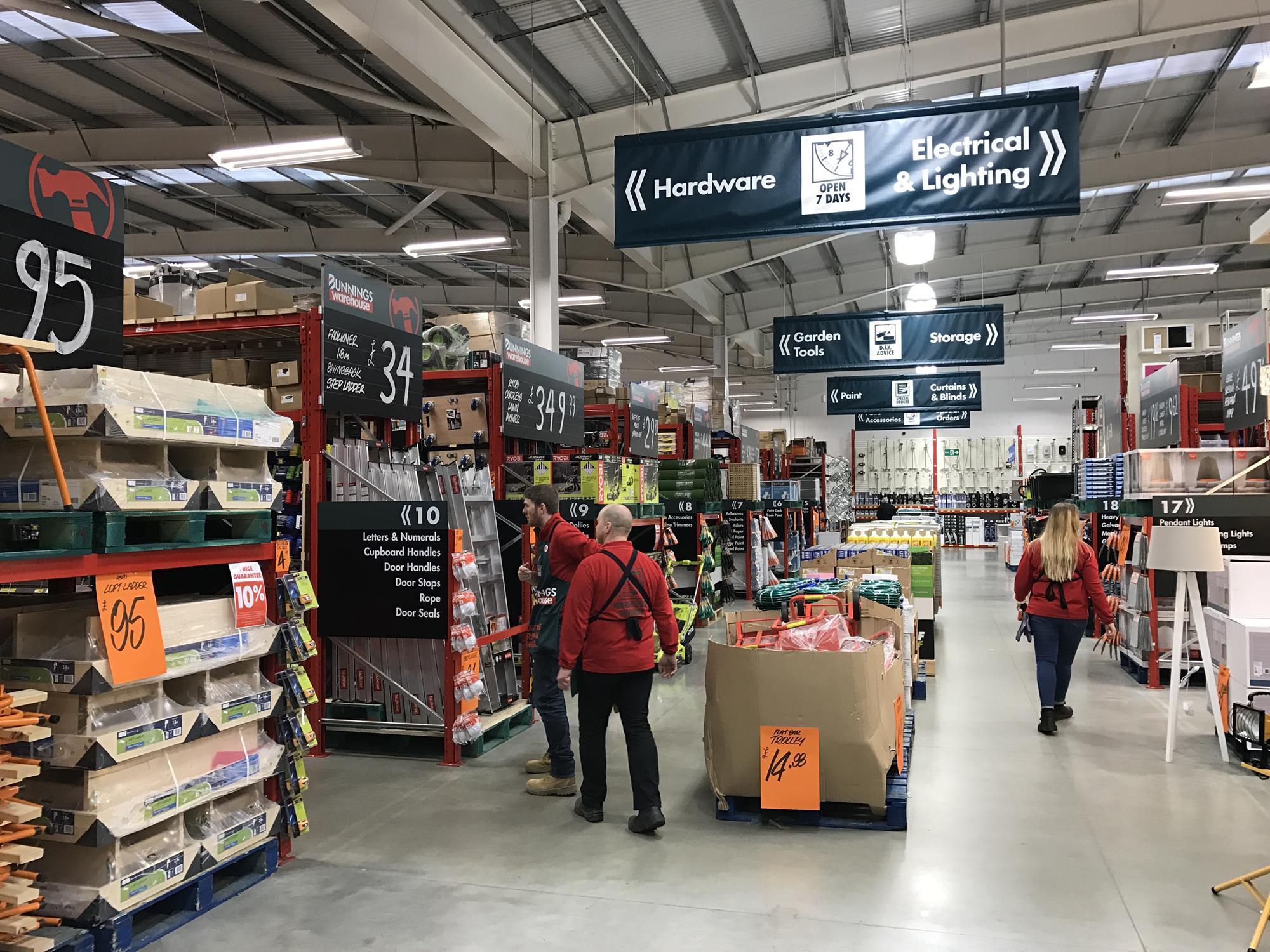 First look Bunnings Warehouse debuts in the UK Photo gallery