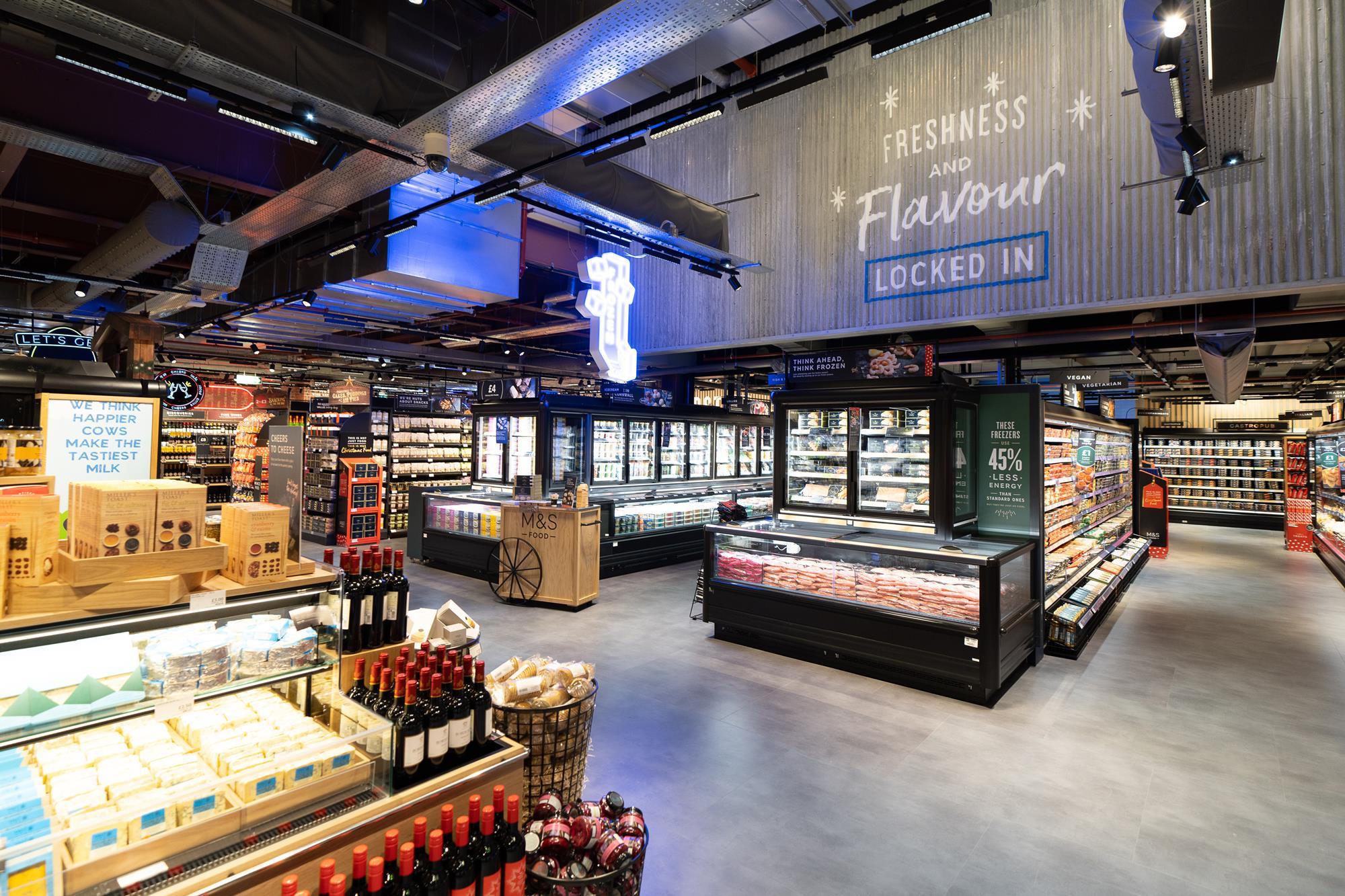 In pictures M&S takes the food fight to Sainsbury’s in