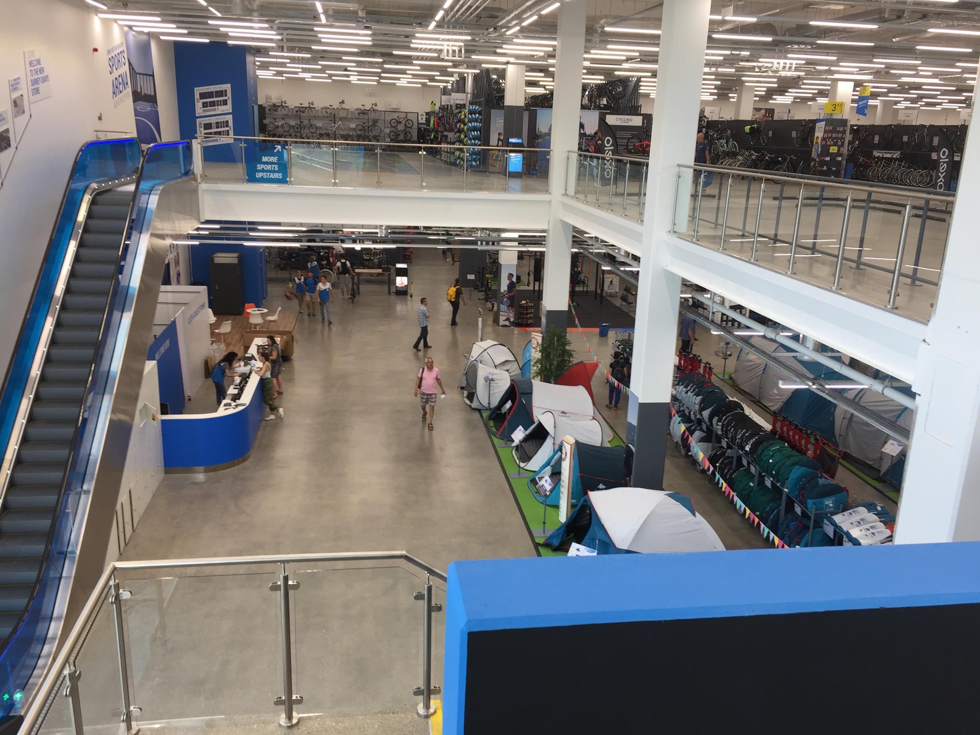 decathlon surrey quays opening