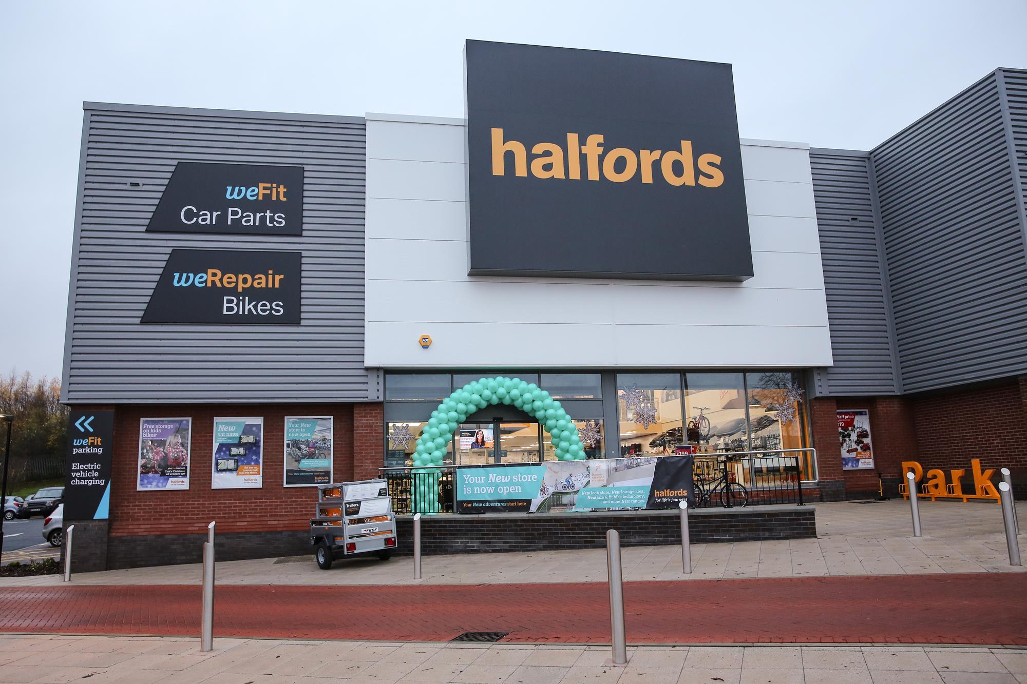 halfords store closures