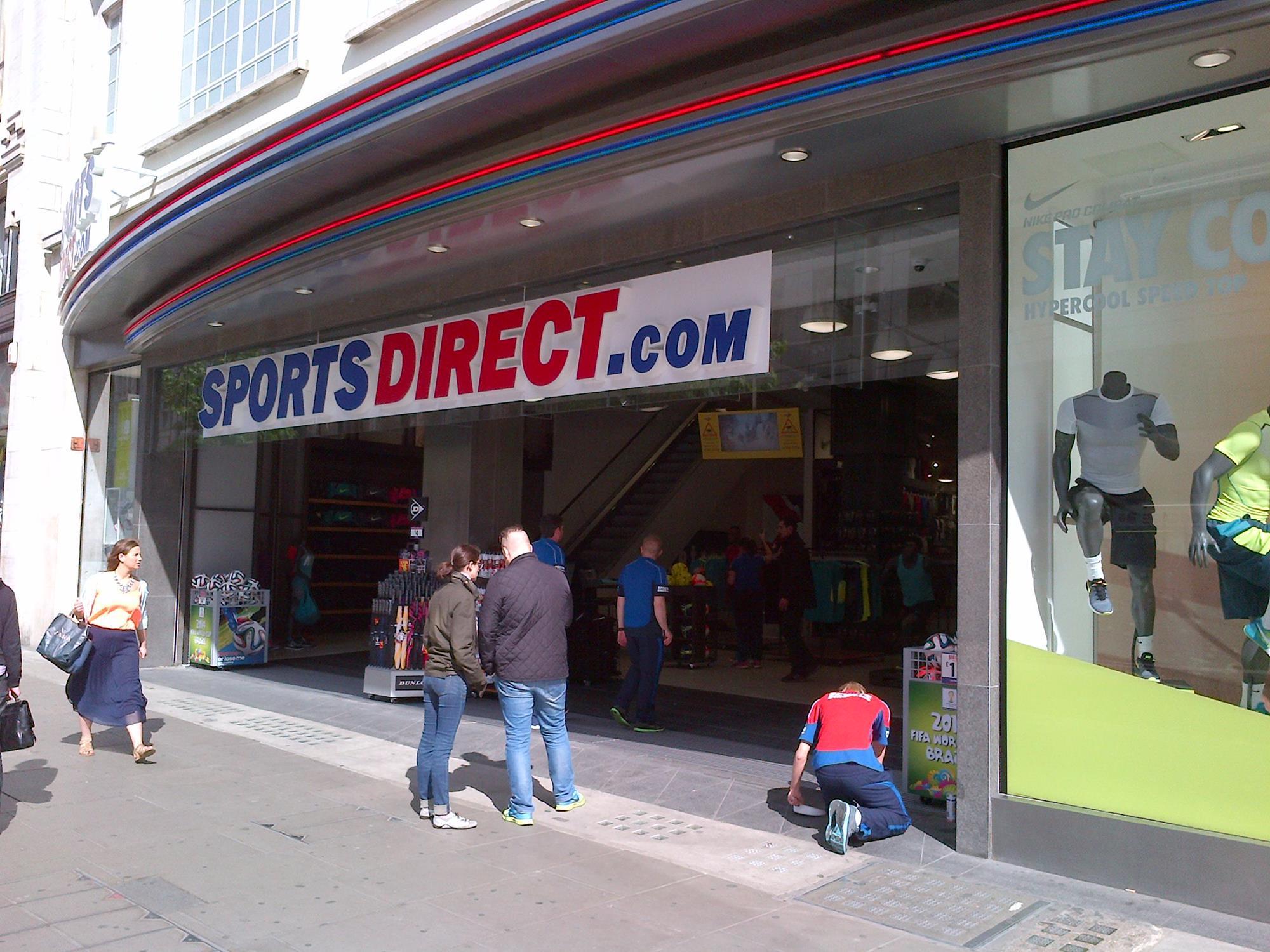 In pictures: Sports Direct opens Oxford Street flagship