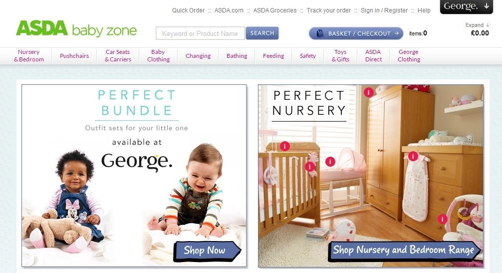 Asda discount living baby
