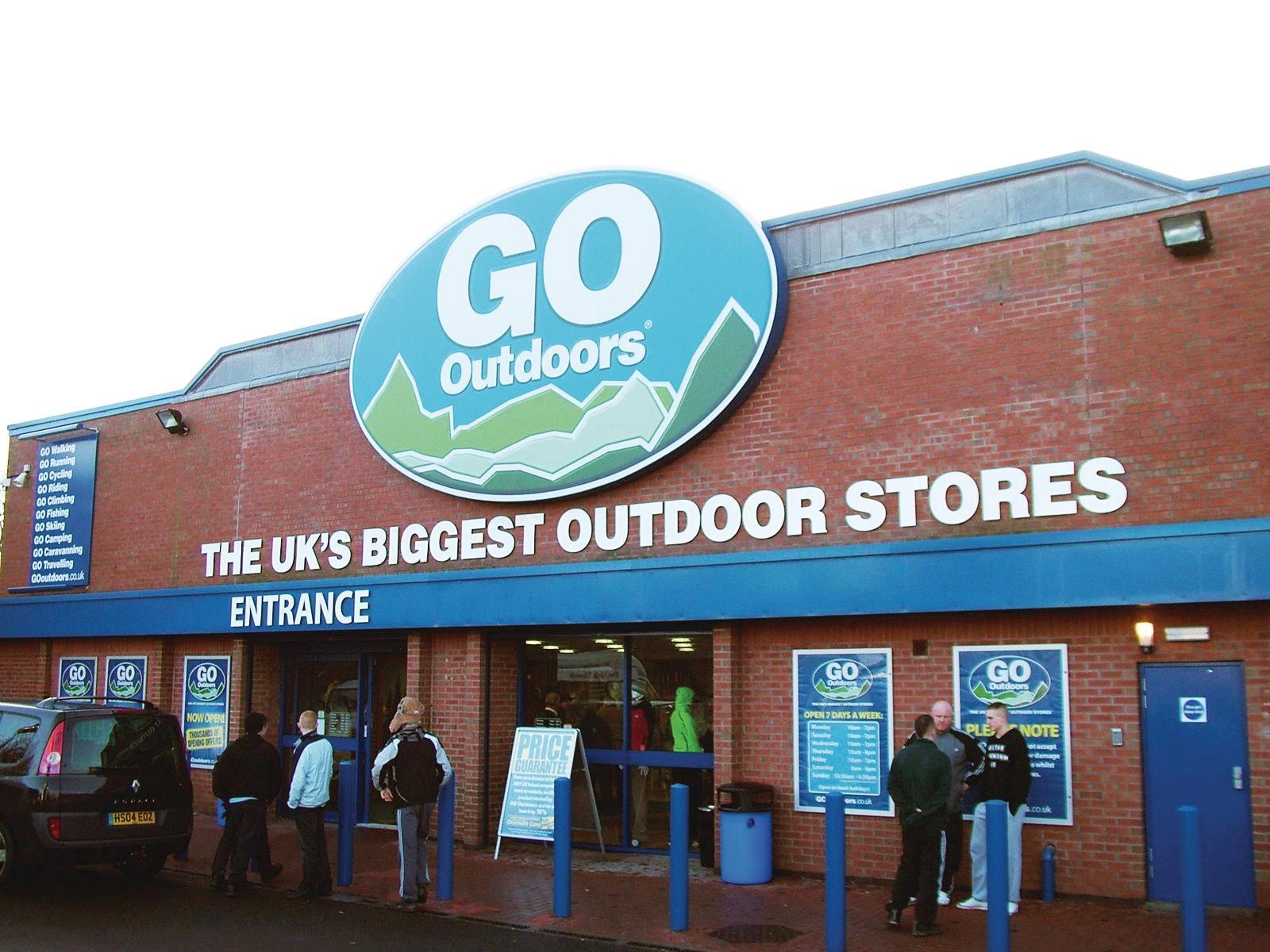 Go outdoors store uk
